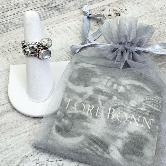 Lori Bonn Sterling Silver Stacking Rings